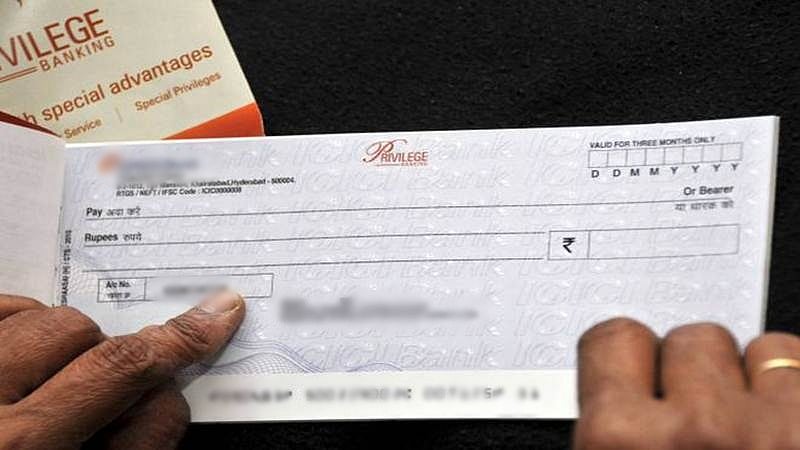 From Jan 1, inform bank or large cheques will bounce 