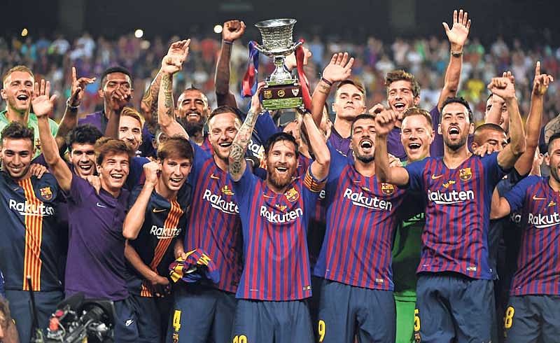 Messi’s Barcelona lift Supercup