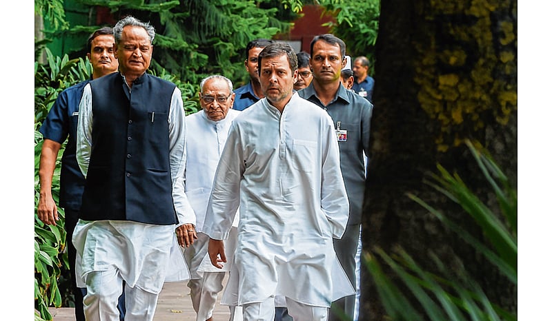Congress 'unanimously' in favour of Rahul Gandhi for party president post: Rajasthan CM Gehlot