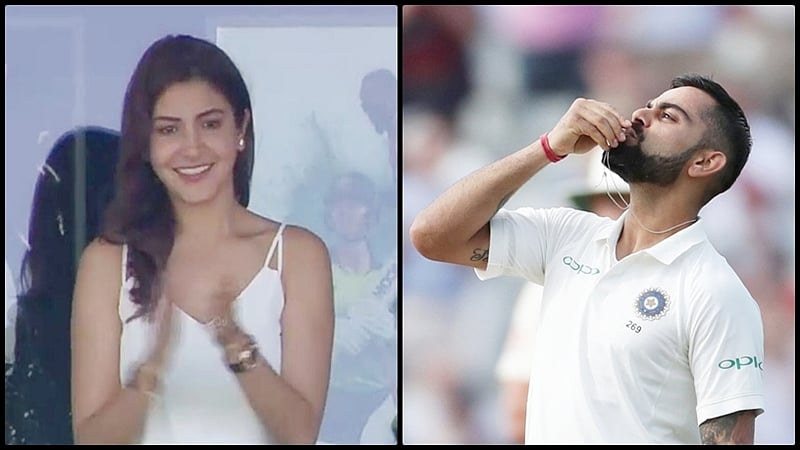 Watch! Virat Kohli-Anushka Sharma love story plays out amid Indian captain’s epic knock at Edgbaston