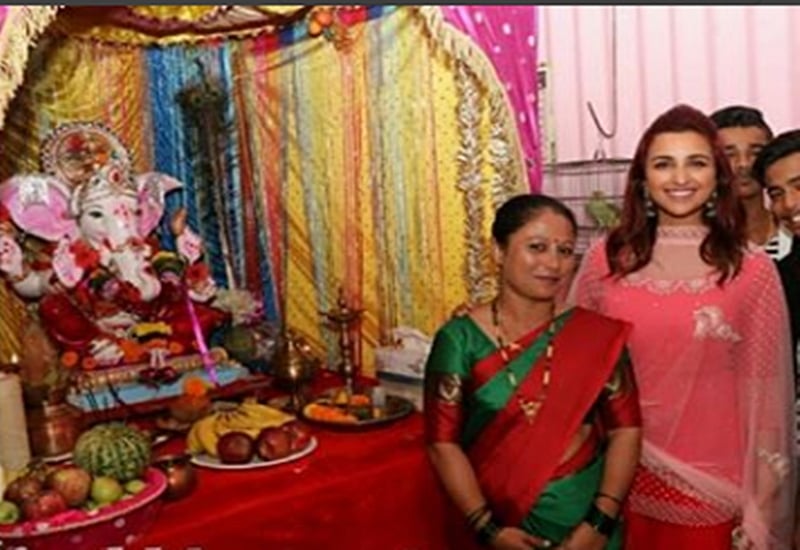 Ganesh Chaturthi 2018: From Aishwarya Rai Bachchan to Parineeti Chopra, Bollywood celebs seek bappa’s blessings, see pictures and videos