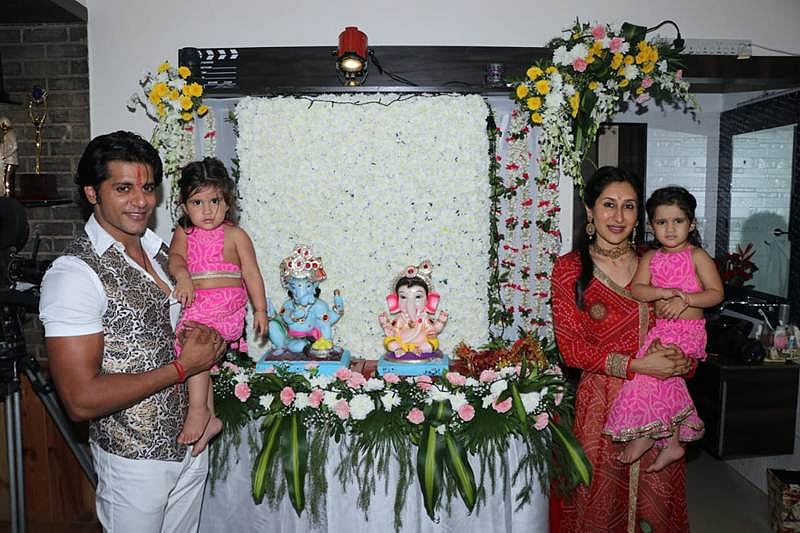 Karanvir Bohra’s Ganpati. Photo by: Viral Bhayani