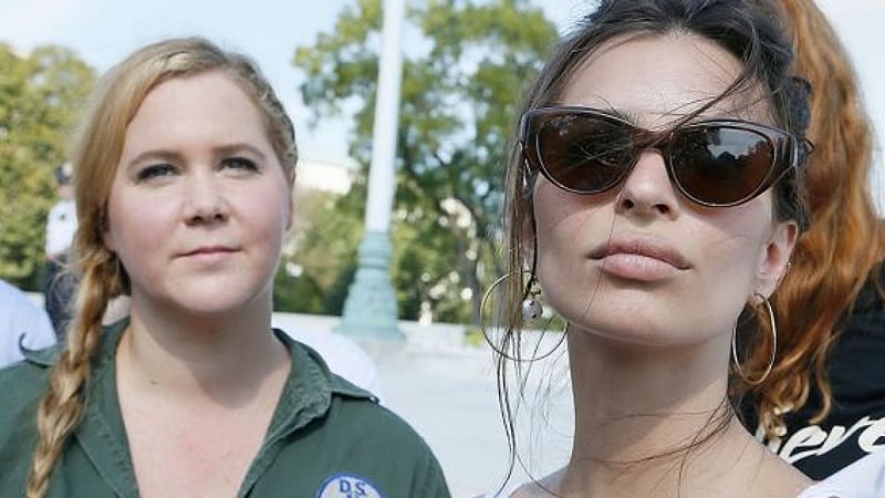 Comedian Amy Schumer, Model-actor Emily Ratajkowski arrested in Kavanaugh protests
