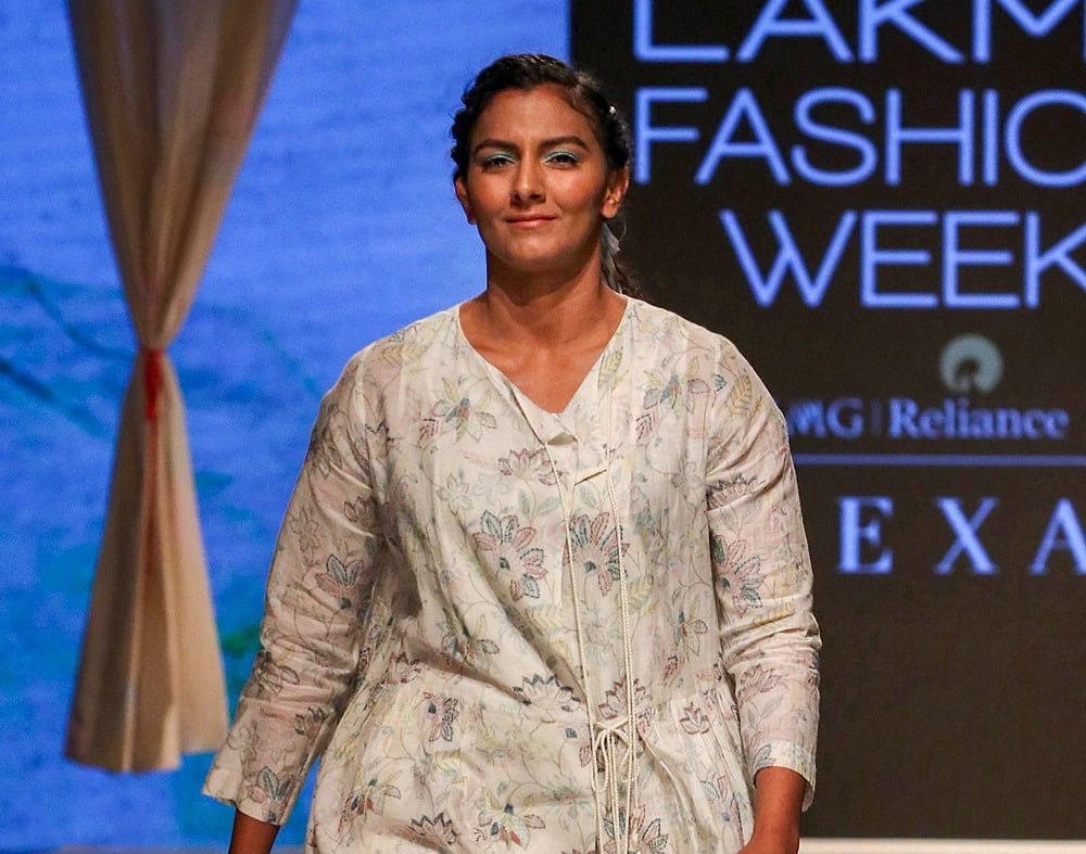 Lakme Fashion Week 2019: Wrestling champion Geeta Phogat packs a punch on the runway