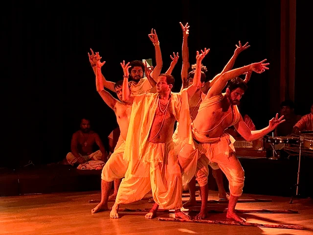 Still from the play Sat Bhashe Raidas