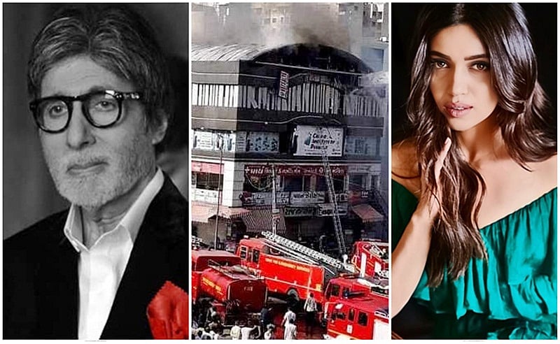 Amitabh Bachchan, Bhumi Pednekar, Shraddha Kapoor extend condolences for young victims killed in Surat fire tragedy
