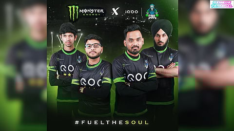 iQOO SOUL Becomes First Indian Esports Team Sponsored by Monster Energy