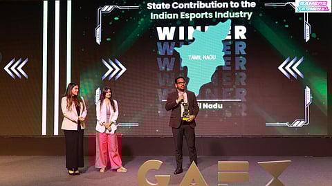 GEM Awards 2025 Tamil Nadu Honored for Advancing the Esports Industry in Bengaluru