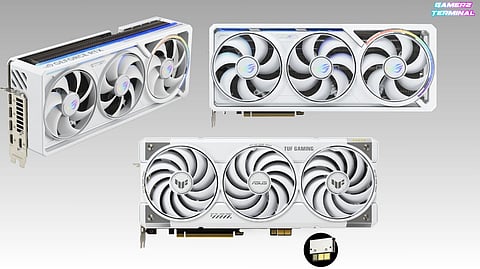 ASUS Reveals Sleek White GeForce RTX 50 Series Graphics Cards