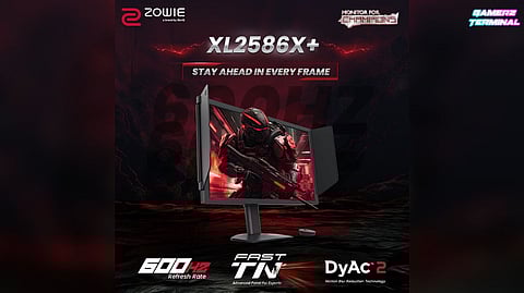 BenQ Launches ZOWIE XL2586X Plus Monitor with 600Hz Refresh Rate for Pro Gamers