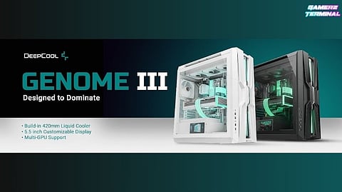 DeepCool Launches GENOME III Full-Tower Case For Gamers And Content Creators