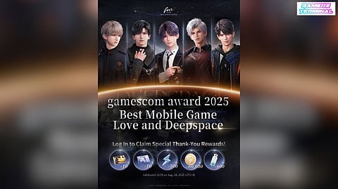 Infold Games’ Love and Deepspace Makes History at Gamescom 2025 as Best Mobile Game