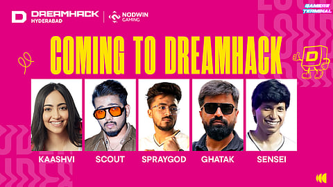 Top 5 Gaming Creators to Watch at Hyderabad Comic Con X DreamHack India 2025