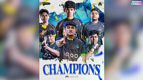 iQOO SouL Crowned CEGC 2025 Champions After Dominant 162-Point Finish in Chennai