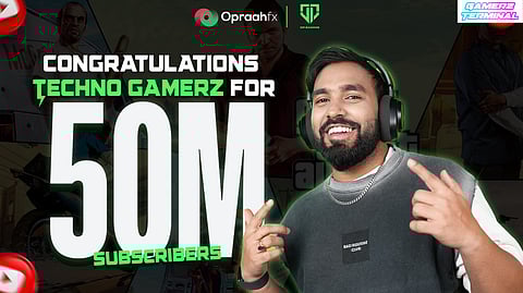 Techno Gamerz Hits 50M Milestone, Leads Asia’s Gaming Scene