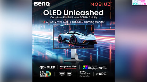BenQ Introduces MOBIUZ EX271QZ with 500Hz Refresh Rate for High-Performance Gaming