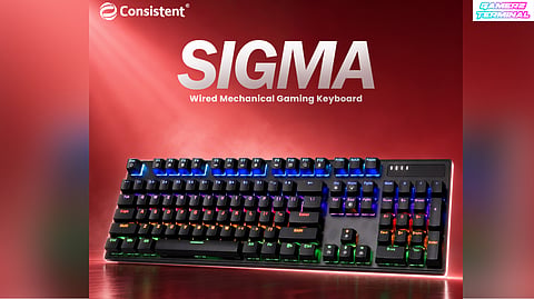 Consistent Unveils Sigma Wired Mechanical Gaming Keyboard For Enhanced Gaming Performance