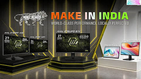 MSI Expands Made in India Monitor Lineup to Support India's Digital Growth