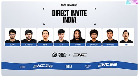 NODWIN Gaming Unveils India’s Honor of Kings Squad for Esports Nations Cup 2026