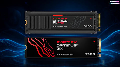 Sandisk Brings Optimus GX PRO 8100 and GX 7100 SSDs to Indian Gamers 