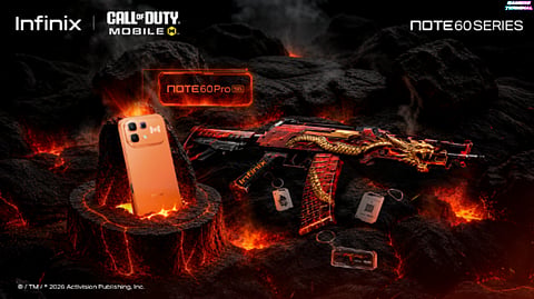 Infinix and Call of Duty: Mobile Launch India-Designed “Crimson Dragon Rift” Skin