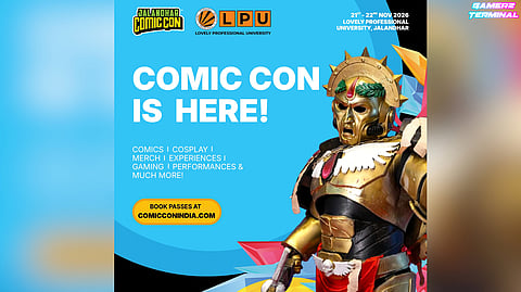 NODWIN Gaming Brings Comic Con to Jalandhar for the First Time on November 21-22