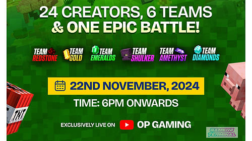 India's Top Minecraft Gamers Ready for Creators Rumble Battle