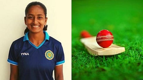 Tejaswini Durgad smashed a half-century against  Vidarbha at Kandukuri Cricket Academy ground in Visakhapatnam in Women’s Senior One Day Trophy on Sunday. 