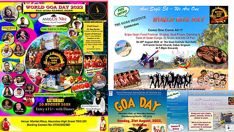 World Goa Day 2022. 