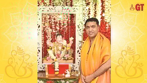 Ganesh Chaturthi with Goa's politicians