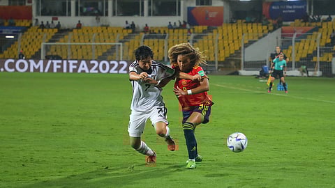 The Spain versus Japan match was was evenly poised.   
