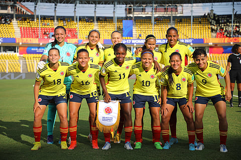 The Colombian team.  