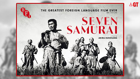 The Japanese hit film, 'Seven Samurai', will be screened at Maquinez Palace, Panjim, on June 15, 2023