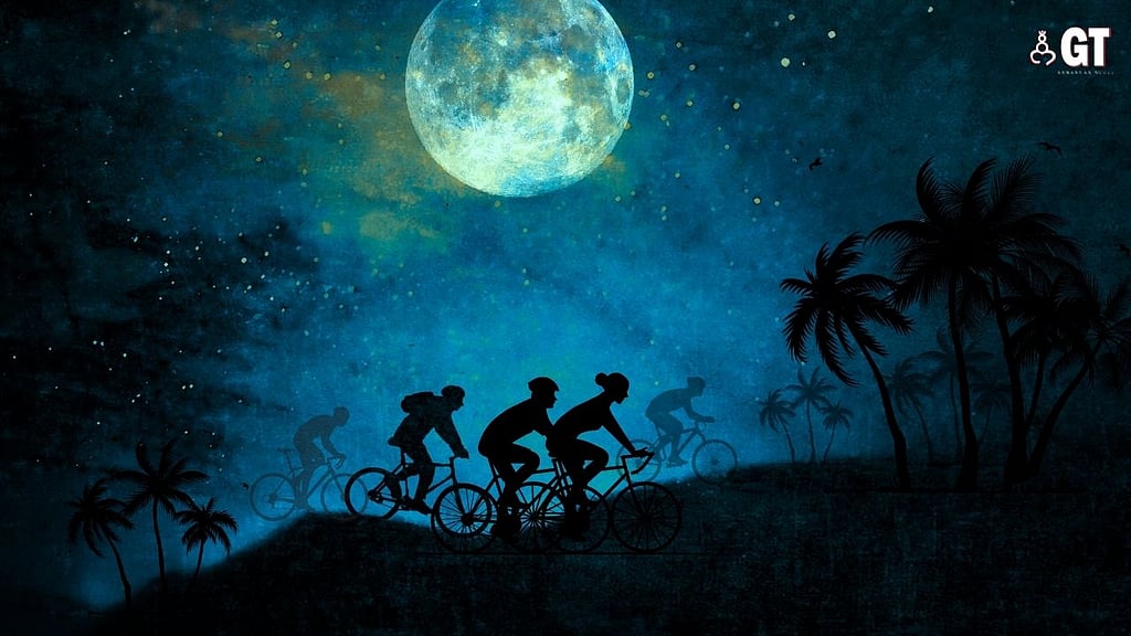 Experience Goa’s stunning moonlit beauty on a cycle | Gomantak Times