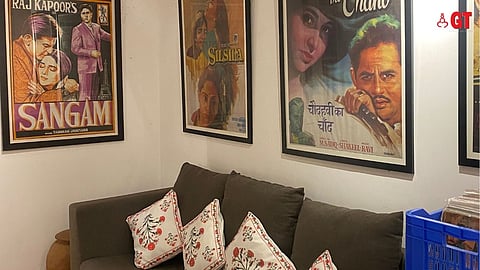 Exhibition at cinematic memorabilia at Merces.