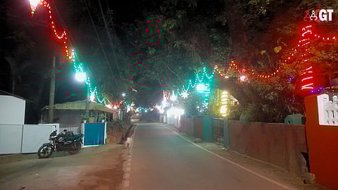 Christmas in Vagator.