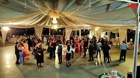 Wedding hall at Penha de Franca, North Goa.