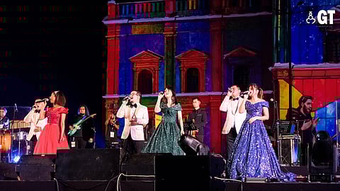 The Shillong Chamber Choir enchanted the audience.