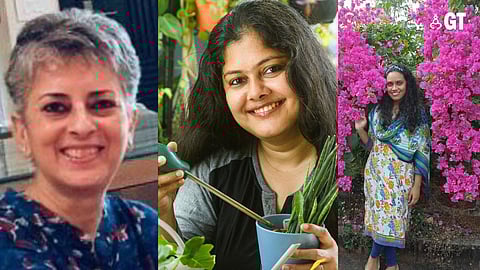 Dr Sanjana Seth, Dr Denise Rodrigues and Anindita Chakrabarty will organise a class on mental health through gardening. 