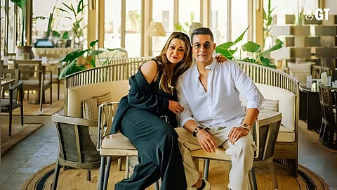 Actor Amrita Arora and husband Shakeel Ladak launch a new restaurant Jolene by the Sea in Goa.