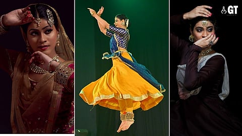 The renowned Kathak dancer, Nidhi Prabhu.  
