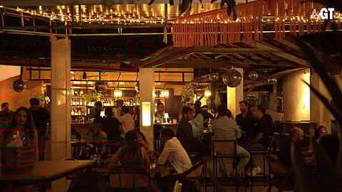 The interiors of Terra Goa restaurant in Verna.