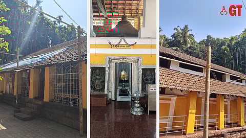 Shri Madhav Temple in Agapur, Ponda. 
