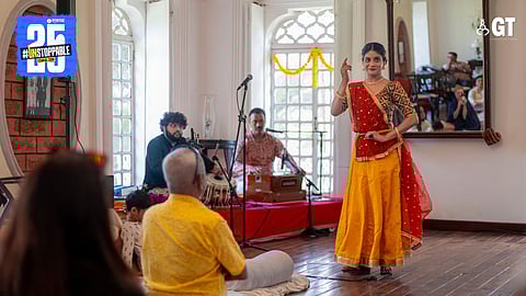 Nidhi Prabhu's exquisite 'Kathak' dance performance.