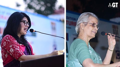 Sumana Roy and Shanta Gokhale.  