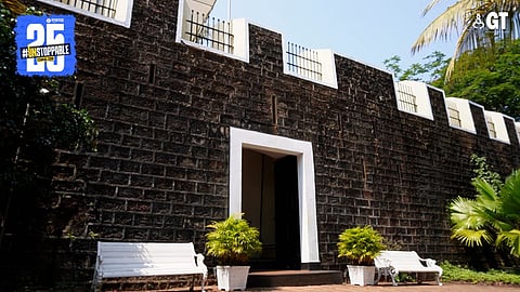 Exterior of the Tiracol Fort. 