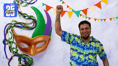 Cleeven Fernandes is the new King Momo 2025 in Goa.