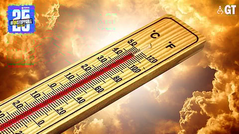 Unpredictable weather and rising heat. 