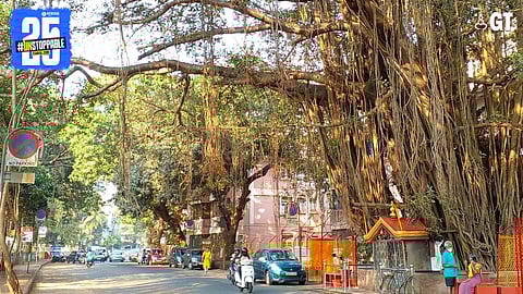 The 'tad mad' shrine in St Inez, Panjim.