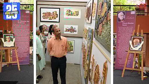 Check out the art works by students of the Goa College of Art, Altinho, Panjim.
